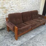 Scandinavian elm sofa