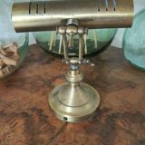 Lampe de Bureau Style Banquier / Notaire – Laiton – Élégance Classique