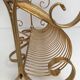 Gold metal magazine holder 50/60s