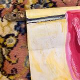 Painted canvas