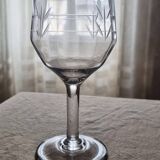 6 stemmed glasses