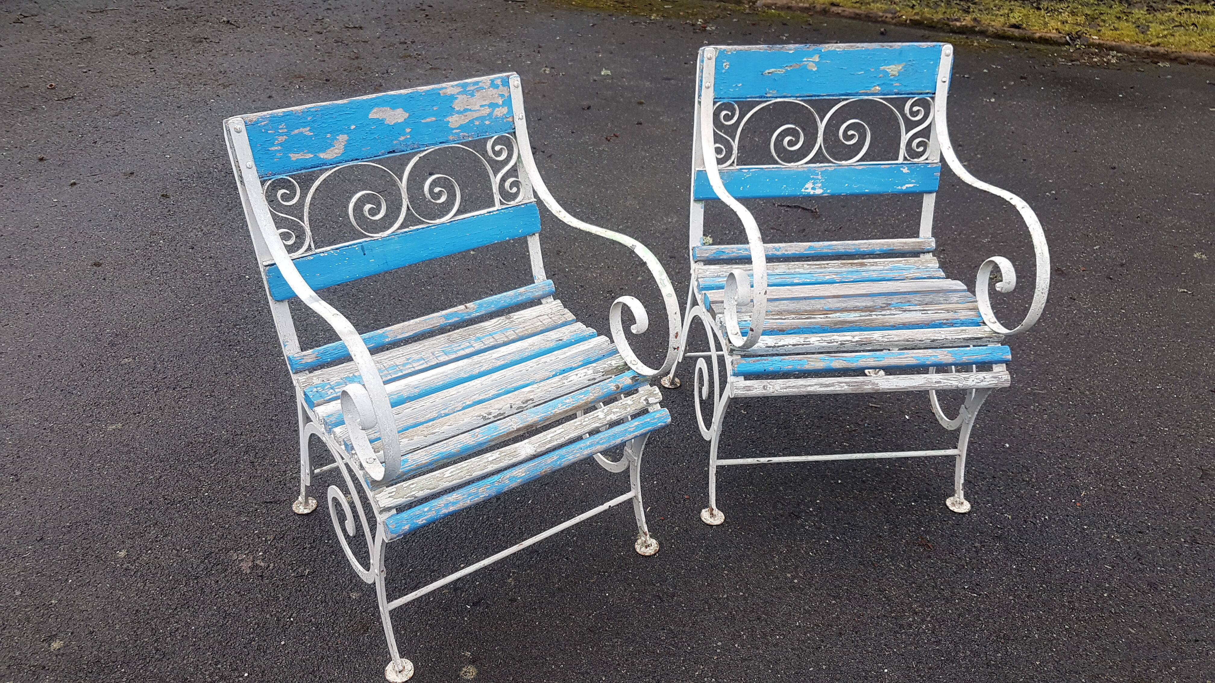 Garden armchairs 1920