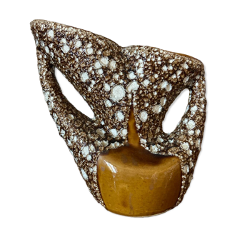 Vase fat lava Vallauris vintage