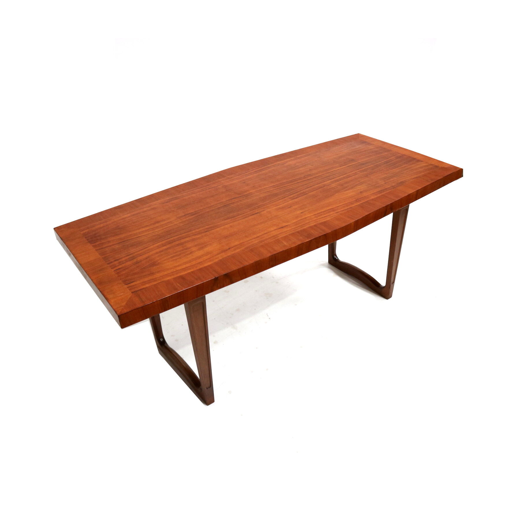 Coffee table made of teak from the 60s