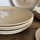 Vintage Autumn tableware from Saint-Amand – 16 pieces