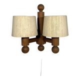 Uno Kristiansson wall lamp Pinus for Luxus Sweden 1970’s