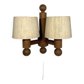 Uno Kristiansson wall lamp Pinus for Luxus Sweden 1970’s