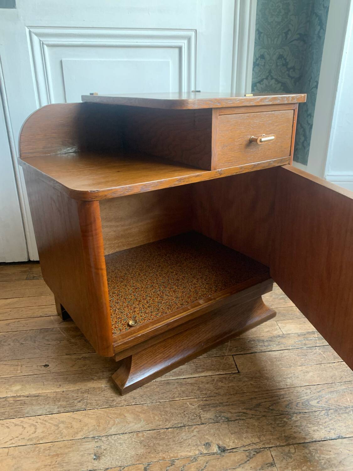 Art Deco bedside table