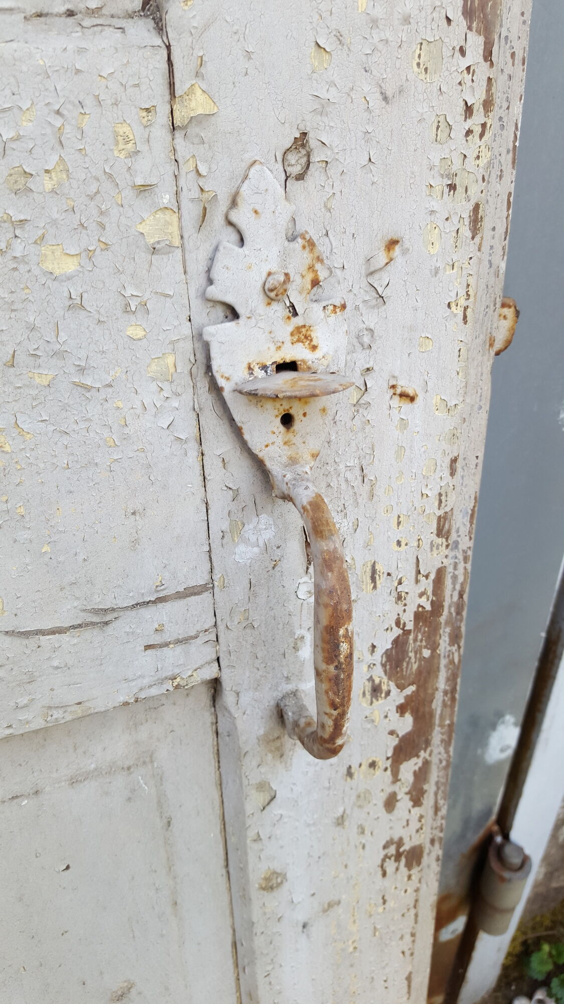 18th century glass door patina and original fittings