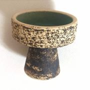 Bougeoir forme coupe de  Pieter Groeneveldt Années 60 Hauteur 9 cm