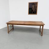 Table de ferme en hêtre XL