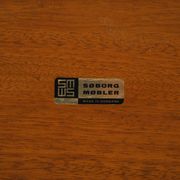 Teak desk, Danish design, 1960s, designer: Børge Mogensen, manufacturer: Sø