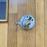 Clichy white glass wall-mounted ceiling light