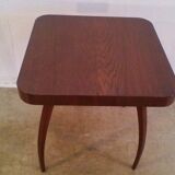 Table basse modèle h 259 art déco en laiton par Jindrich Halabala 1930s