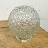 Vintage White Porcelain Ceiling Light, 1970s