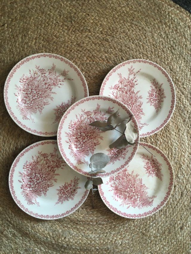 Arabia Suomi Finland old flat plates