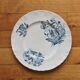 Round iron earth dish decoration flowers and butterflies P&R