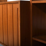 Ry100 Wall System in Teak by Hans J. Wegner for Ry Møbler