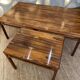 Vintage rosewood coffee tables by rasmus solber for s mobler, 1960