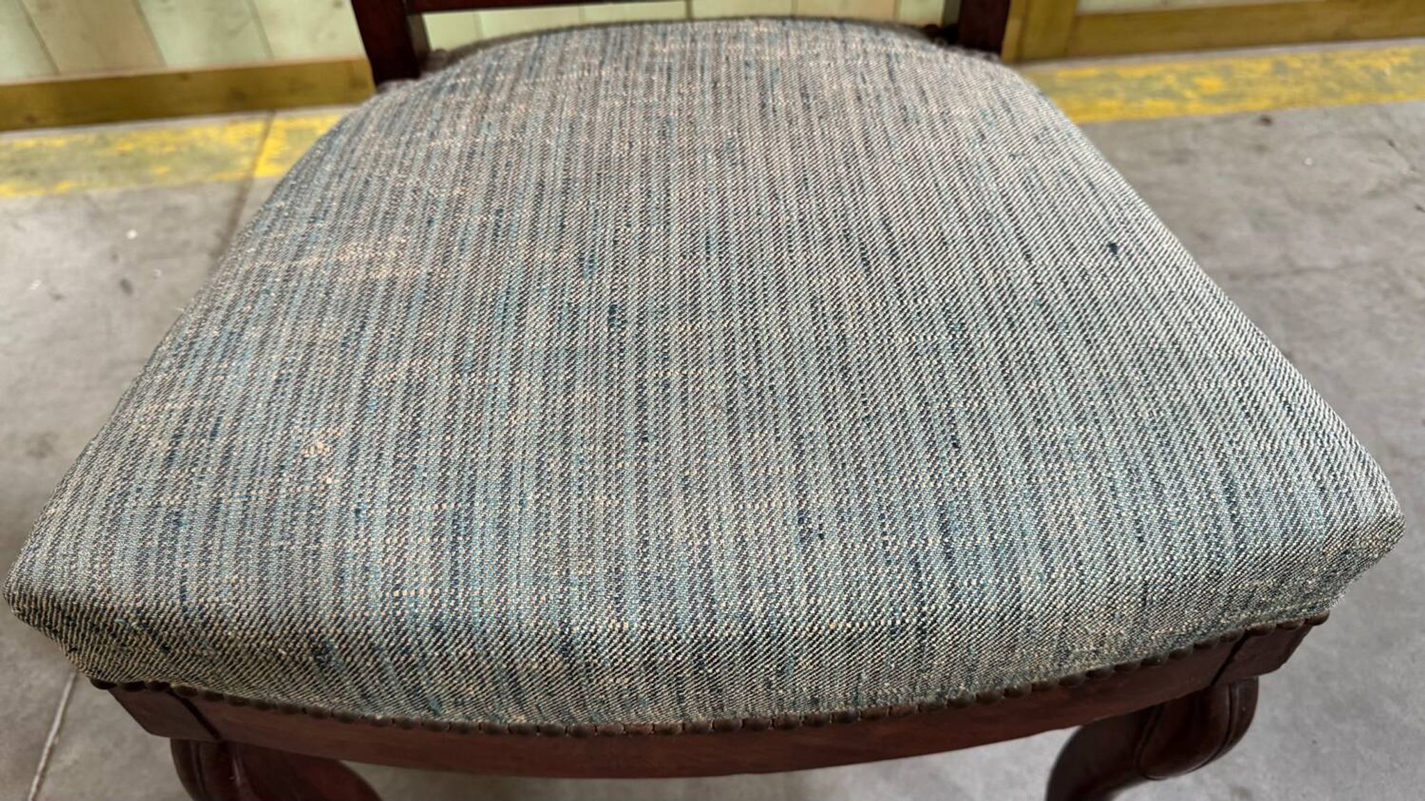 Pair of mahogany chairs circa 1900