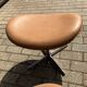 Fritz Hansen Egg Chair + Ottoman, Camel Cognac leder 1968 !!