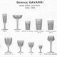6 Verres à eau en cristal de Saint-Louis | Modèle Gavarni | Première m