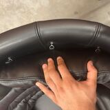 Joe Colombo Elda design armchair, Longhi edition