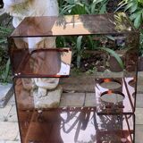 Smoked plexiglas rolling bar 70