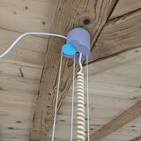 Suspension rises and falls with counterweight - Memphis design from the 80s - Briloner Made in West Germany