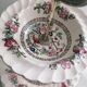 Antique cake stand Fine Staffordshire ware