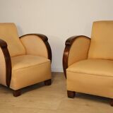 Pair of Art Deco armchairs – 1930s/40s