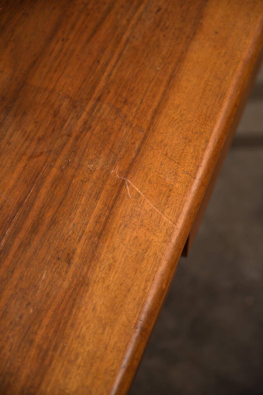 Teak TV console