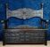 Banc coffre en bois massif style renaissance italienne