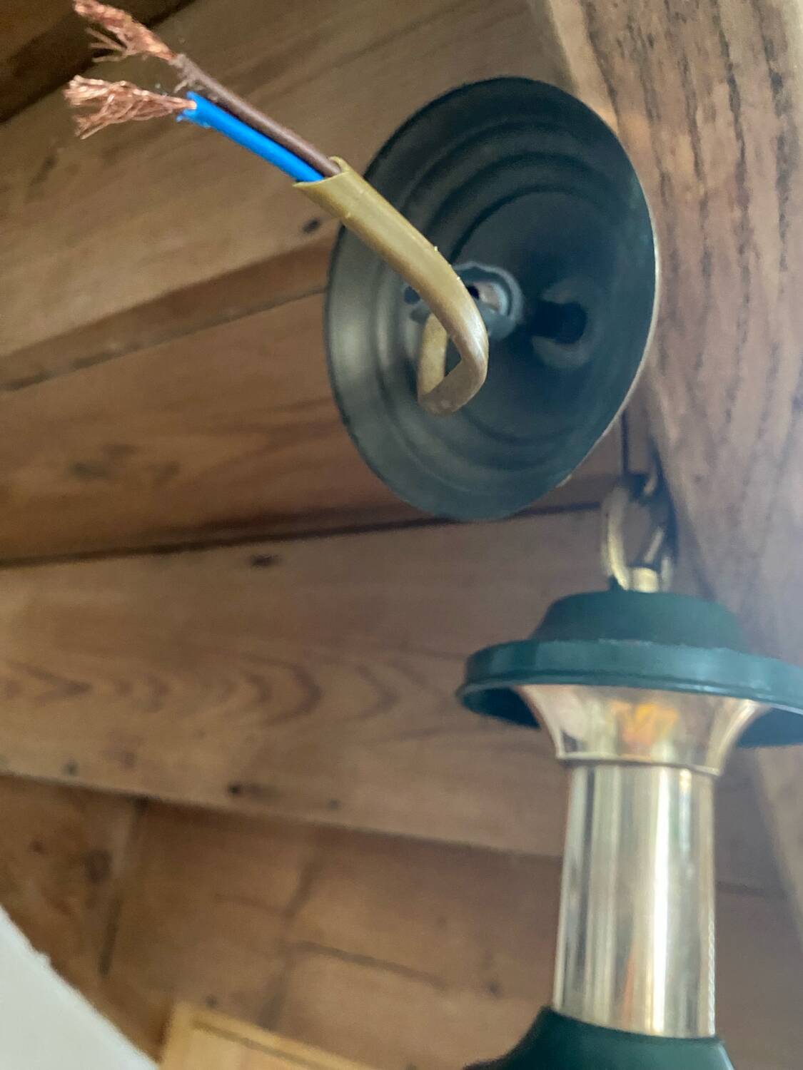 Industrial metal and brass lighting