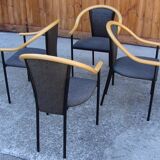 Set of 4 chairs , 1970s