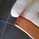 Vintage solid wood sofa