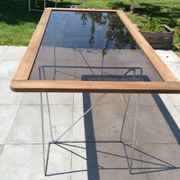 Table basse et haute tréteaux
