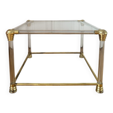 Hollywood Regency coffee table in altuglass - 1970