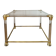 Table basse Hollywood Regency en altuglass - 1970