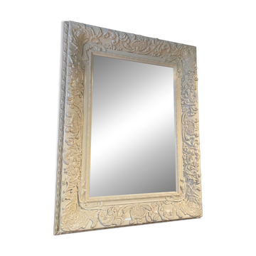 Grand miroir blanc Kare Design