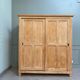 Large Parisian wardrobe with sliding doors (renovated)
