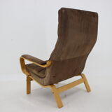 1970s Yngve Ekström "Contino" Leather Armachair,Sweden