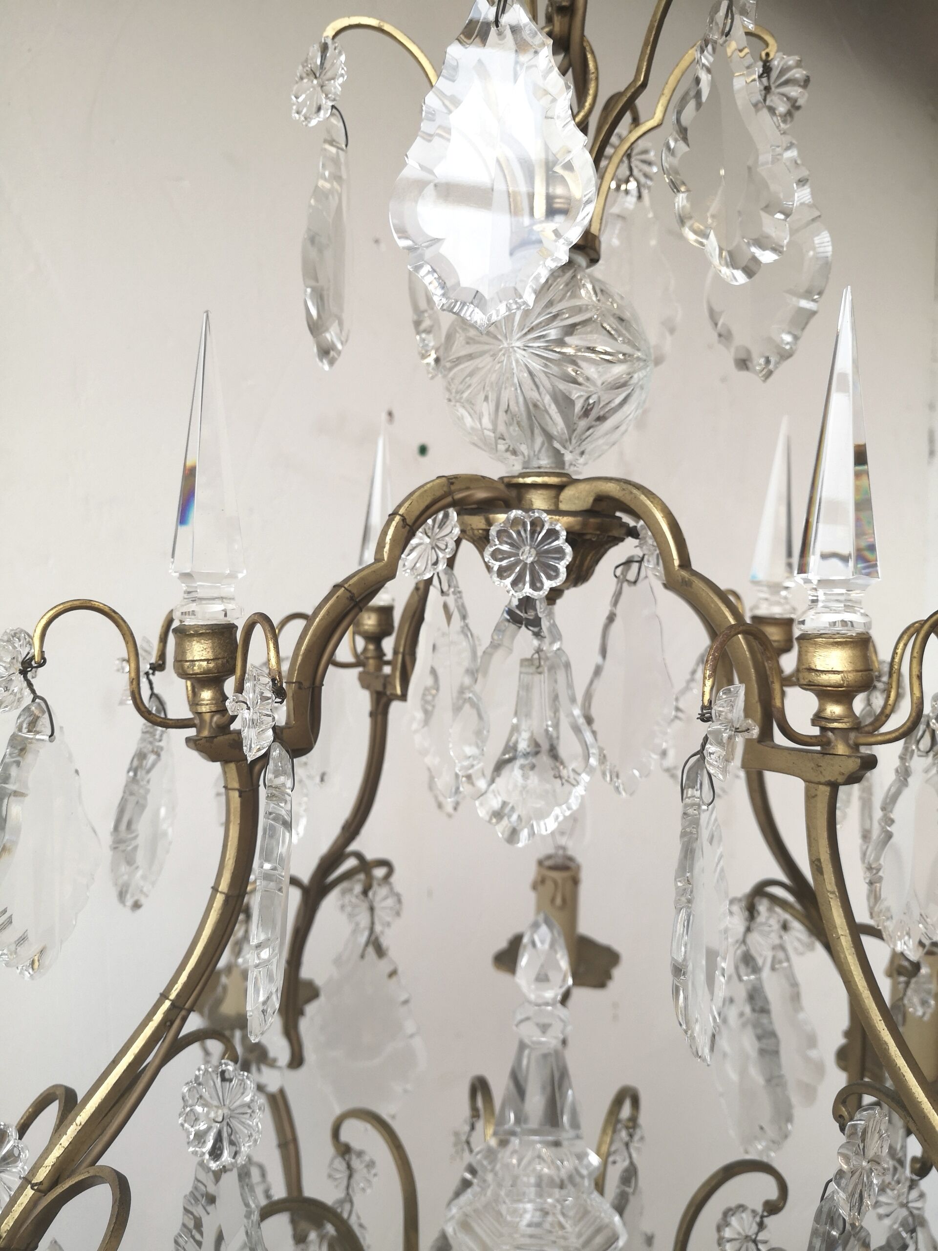 Lustre baccarat stamp cage 8 fires