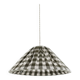 Malala "khaki" large tile conical pendant light