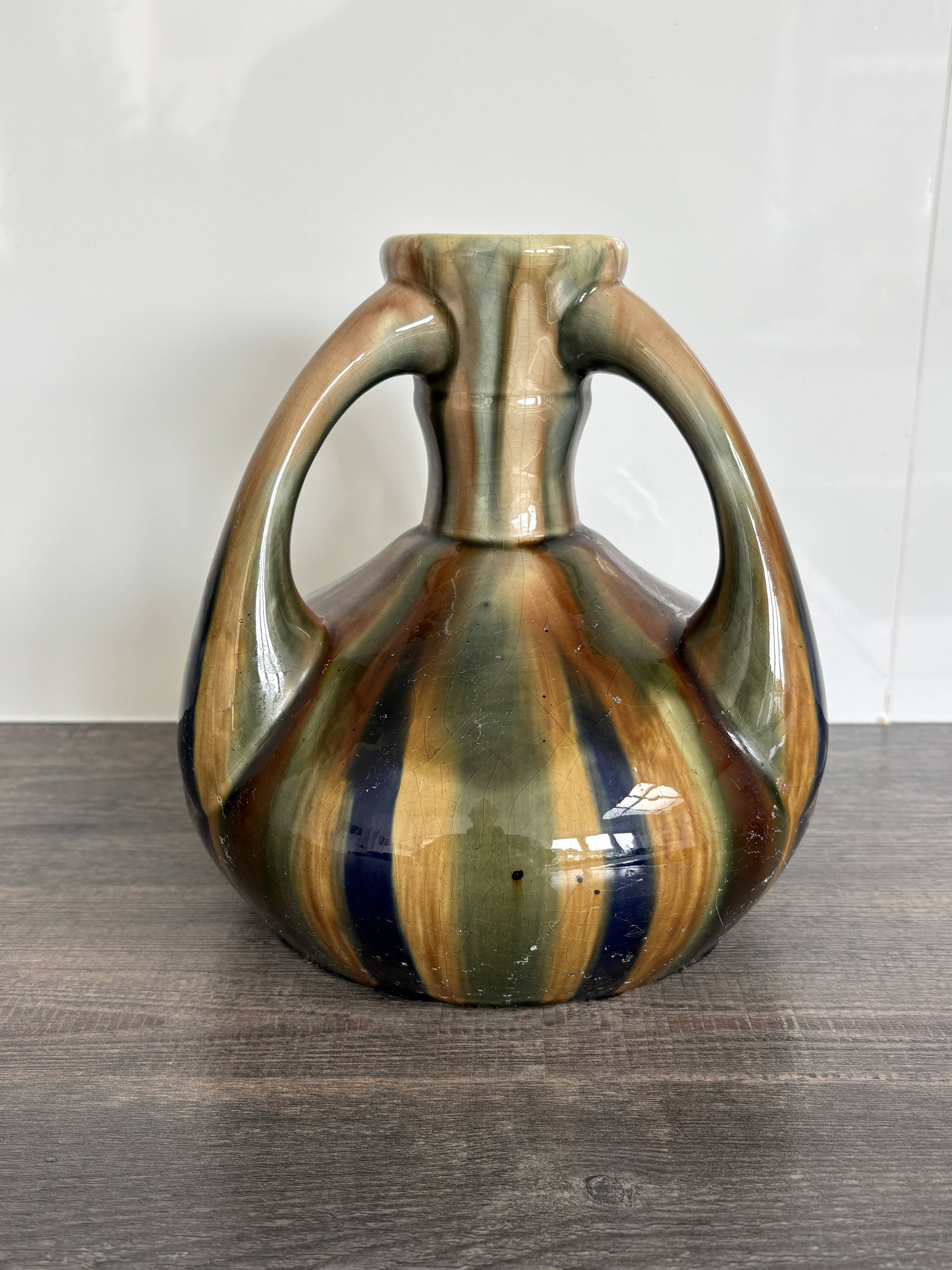 Art Deco Vase Gustave De Bruyn Lille-Fives