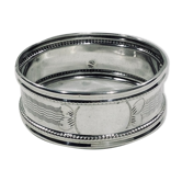 Silver towel ring