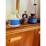 Scandinavian sandstone vase Sweden 60s