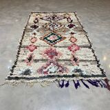 Multicolor fabric rug 135x240cm