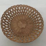 Set of 3 Vintage woven rattan baskets