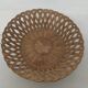 Set of 3 Vintage woven rattan baskets